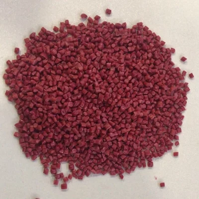 RECYCLED HIGH DENSITY POLYETHELENE (HDPE) - Red